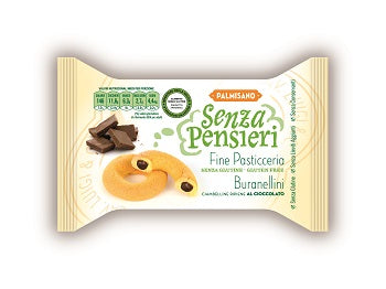 Senza pensieri buranellini ripieni alla crema di cacao 150 g porzioni monodose