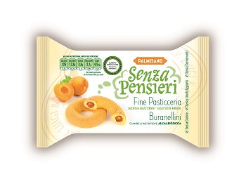 Senza pensieri buranellini albicocca 150 g porzioni monodose