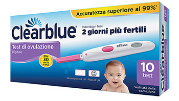 Test di ovulazione clearblue digitale 10 pezzi