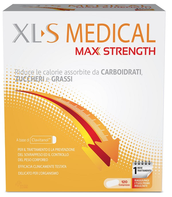 Xls medical max strength integratore dimagrante 120 compresse