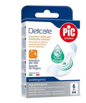 Cerotto pic delicate dita antibatterico 6 pezzi