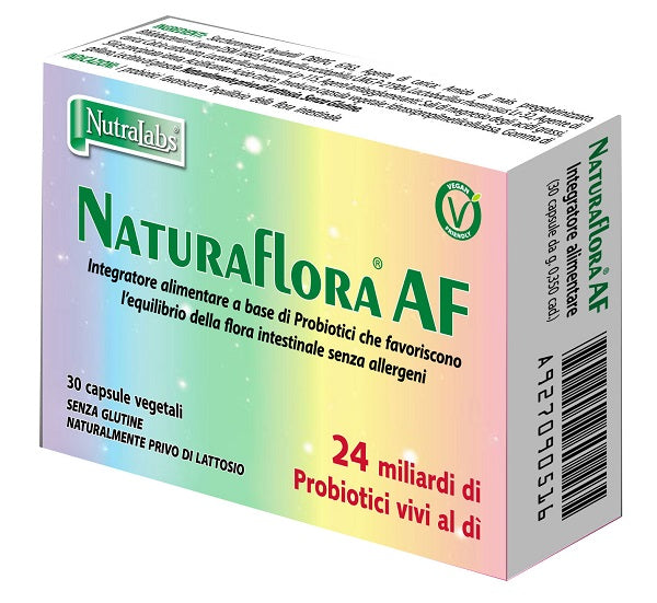 Naturaflora af 30 capsule vegetali