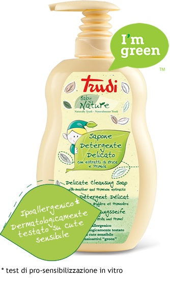 Trudi baby nature sapone detergente delicato 400 ml