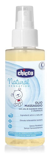 Chicco olio massaggio natural sensation 100 ml