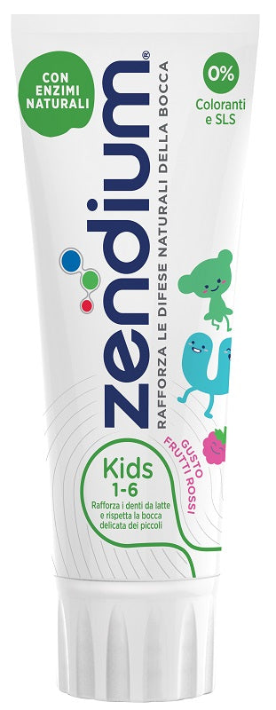 Zendium kids dentifricio 75 ml