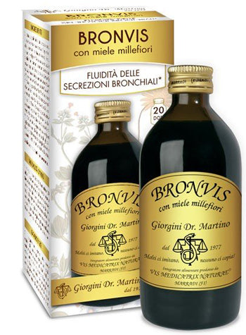 Bronvis con miel de flores silvestres 200 ml