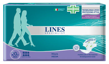 LINES - Specialis pannolone a mutandina maxi media farma 20 pezzi