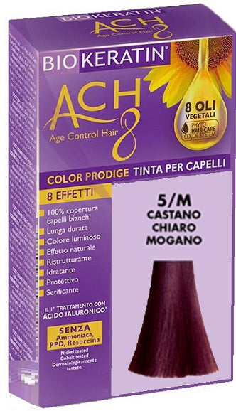 Biokeratin ach8 color prodige 5/m castano chiaro mogano