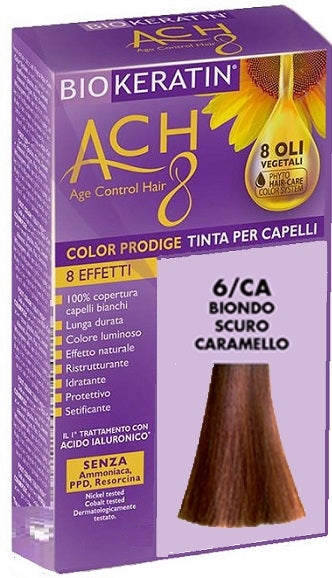 Biokeratin ach8 color prodige 6/ca biondo scuro caramello