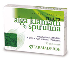 Algas Klamath y Espirulina 30 comprimidos