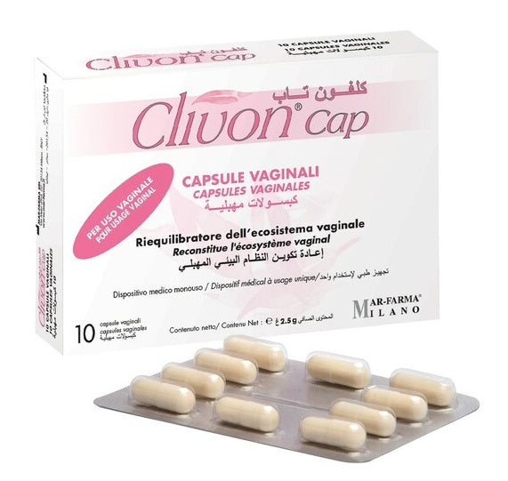 Clivon cap 10 capsule vaginali