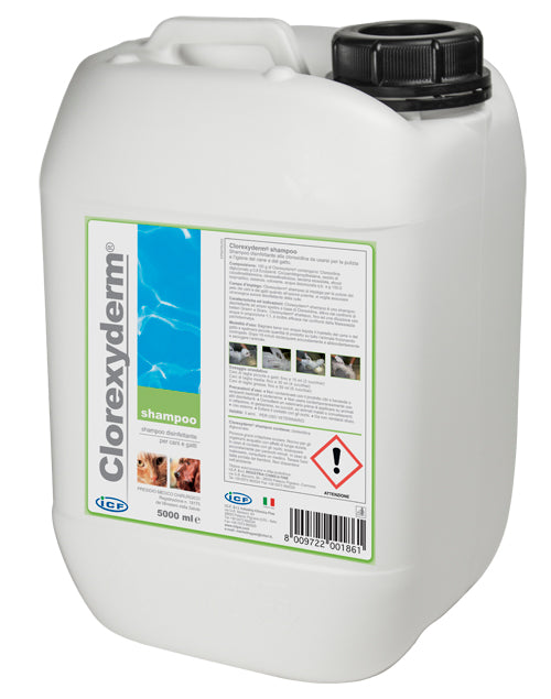 Clorexyderm shampoo 5 liters