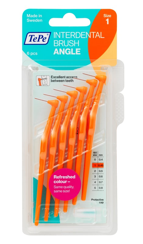 Tepe angle scovolino arancio 0,45mm 6 pezzi