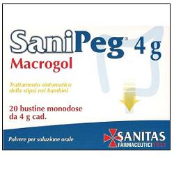 Sanipeg macrogol powder for oral solution 20 sachets of 10 g