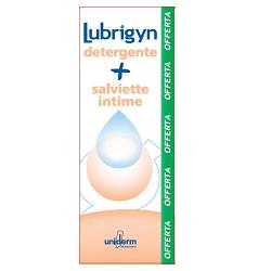 Lubrigyn cofanetto detergente 200 ml + 15 salviettine