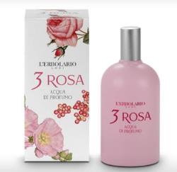 L'Erbolario 3 rosa acqua profumo 50 ml