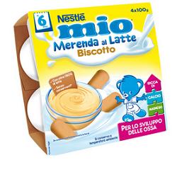 Mio merenda biscotto 4 x 100 g