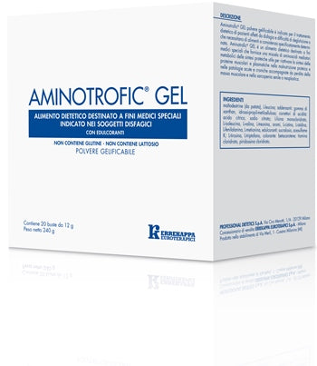 Aminotrofic gel alimento dietetico a fini medici speciali 20 bustine 12 g