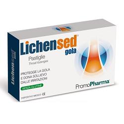 Lichensed throat lozenges 16 lozenges