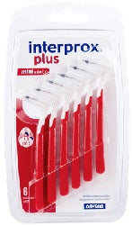 Interprox plus minicónico rojo 6 piezas