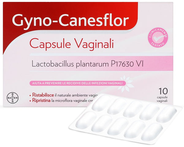 Gynocanesflor 10 capsule vaginali