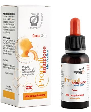 Fitopreparatori italiani propoli soluzione idroalcolica 70% 20 ml