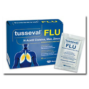 Tusseval flu 12 bustine solubili