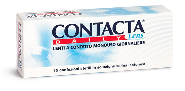 Lente a contatto monouso giornaliera contacta daily lens 15 -0,50 15 pezzi