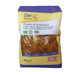 Zero% glutine penne 3 cereali senza glutine bio 500 g