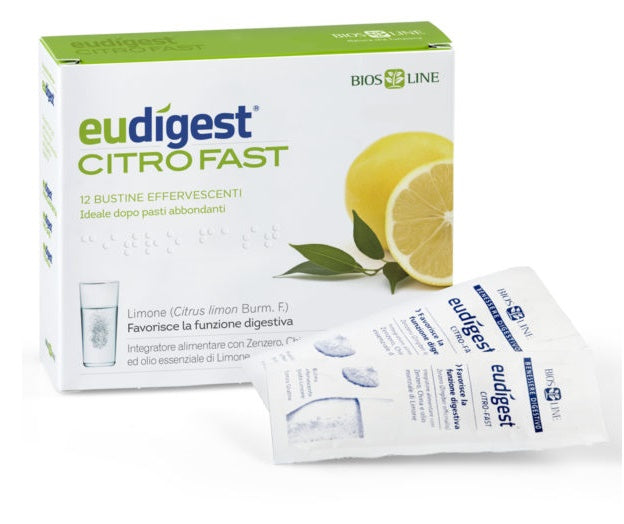 Biosline eudigest citro fast 12 bustine effervescenti