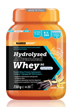 Hydrolysed advanced whey vanilla cream barattolo polvere orale 750 g