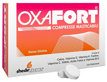 Oxafort blister 48 compresse masticabili in astuccio 72 g