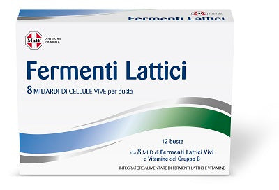 Matt divisione pharma fermenti lattici 12 bustine