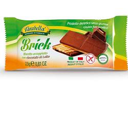 Farabella brick biscotti con cioccolato latte 23 g