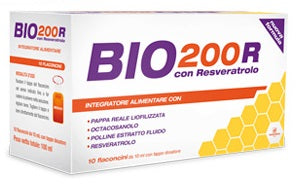 Bio200 r resveratrolo 10 flaconcini 10 ml