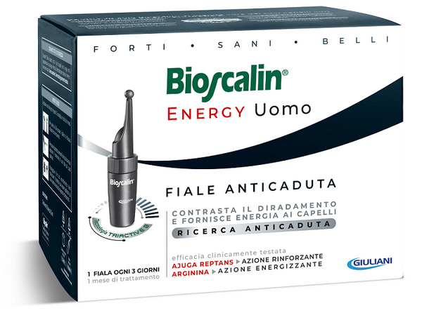 Bioscalin Energy uomo anticaduta dei capelli 10 fiale x 3,5 ml