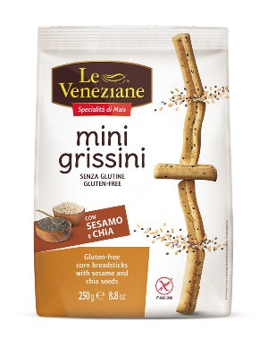 Le veneziane mini grissini sesamo e chia 250 g