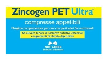 Zincogen pet ultra blister 30 compresse appetibili