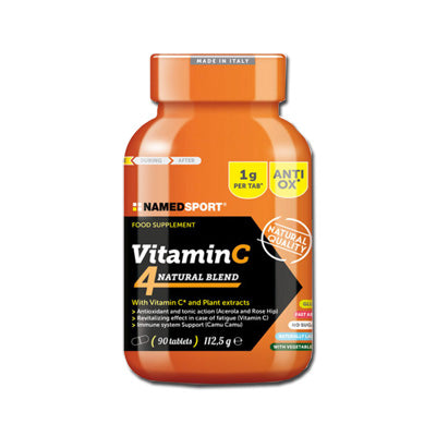 Named Sport Vitamin c 4 natural blend 90 compresse