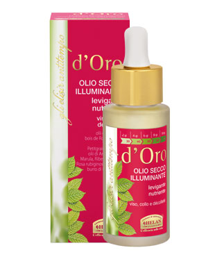 Elisir antitempo d'oro olio secco illuminante 30 ml