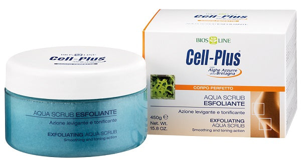 Cell plus aqua exfoliating scrub 450 g