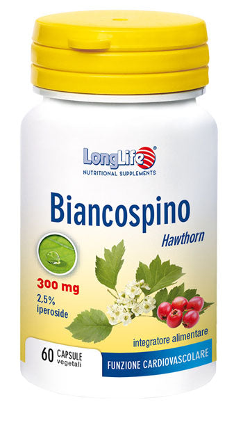 Longlife biancospino 60 capsule vegetali