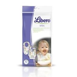 Libero easy meal bavaglia monouso per bambino 10 pezzi