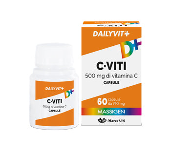 Dailyvit+ c viti 500mg di vitamina c 60 capsule