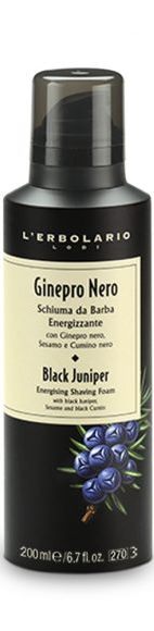 L'ERBOLARIO Ginepro Nero - schiuma da barba energizzante 200 ml