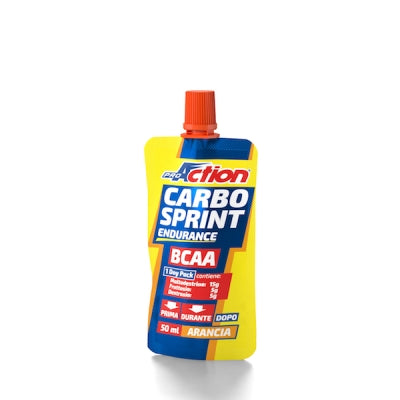 Proaction carbo sprint endurance bcaa all'arancia 50 ml