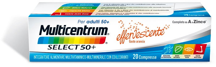 Multicentrum Adulti 50+ 20 Compresse effervescenti