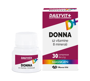 Dailyvit+ donna multivitaminico e multiminerale 30 compresse rivestite