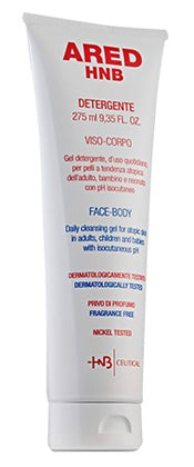 Ared hnb gel detergente per viso e corpo 275 ml