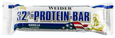 Weider 32% protein barretta  vaniglia 60 g